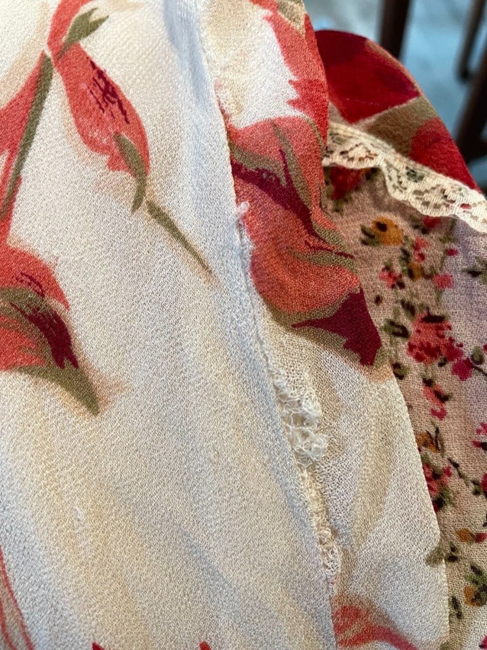 Vintage 90's Jonathan Martin Floral Maxi Dress - Picture 7 of 8